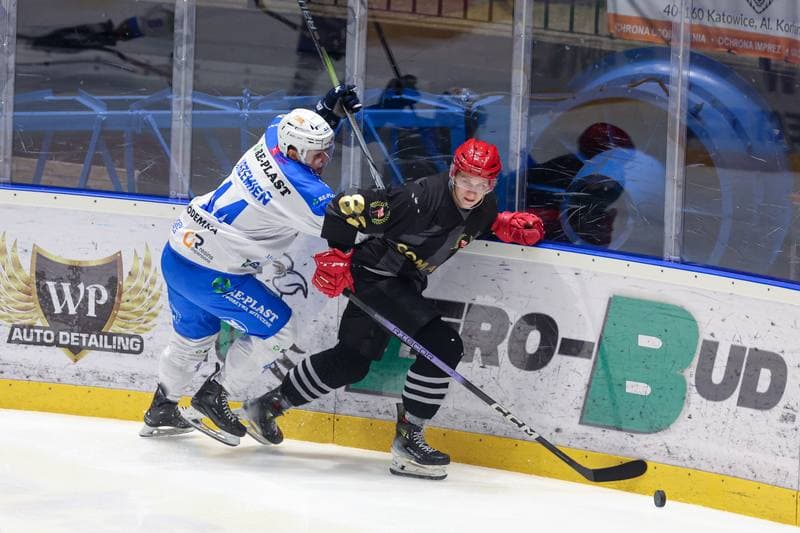 Ice Hockey. Tauron Hokej Liga. Re-Plast Unia Oswiecim - Comarch Cracovia. 14.03.2024