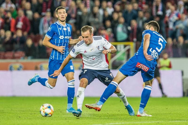 Football. PKO BP Ekstraklasa. Gornik Zabrze - Lech Poznan. 28.09.2019