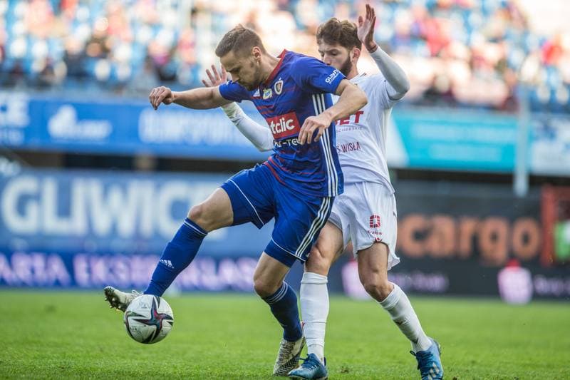 Football. PKO BP Ekstraklasa. Piast Gliwice - Wisla Krakow. 16.05.2021
