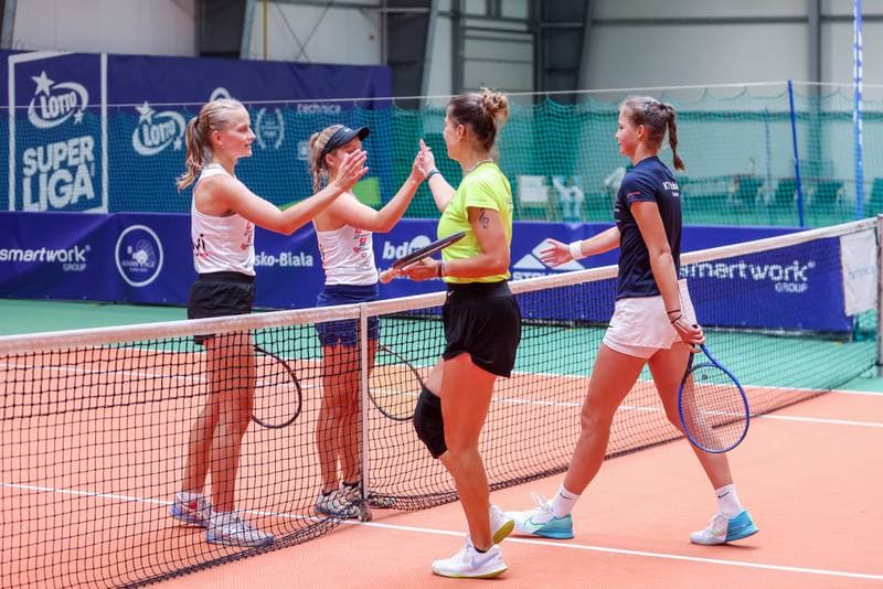 Tennis. Lotto SuperLiga. KT Kubala Ustron - Osavi Tennis Team Kalisz. 06.08.2023