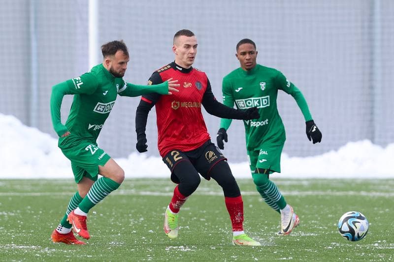 Football. Sparing. Gornik Zabrze - MFK Karvina. 19.01.2024