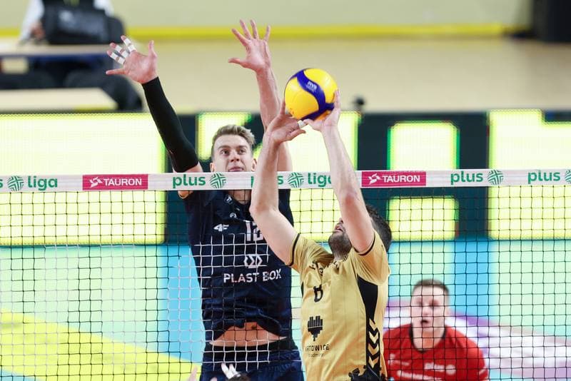 Volleyball. PlusLiga. GKS Katowice - Projekt Warszawa. 19.01.2024
