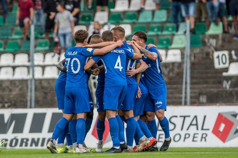 Football. Fortuna I Liga. Zaglebie Sosnowiec - Puszcza Niepolomice. 12.09.2021