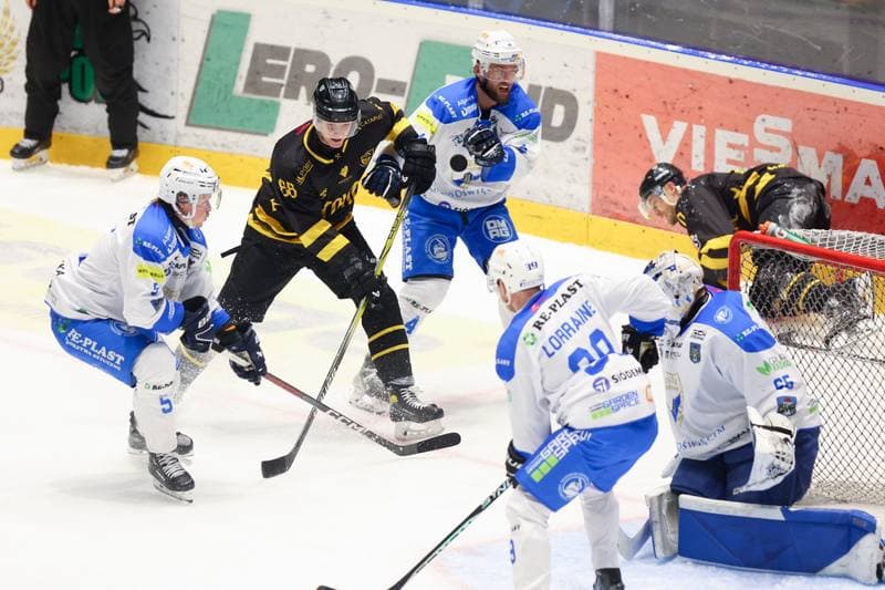 Ice Hockey. Tauron Hokej Liga. Re-Plast Unia Oswiecim - GKS Katowice. 01.02.2024