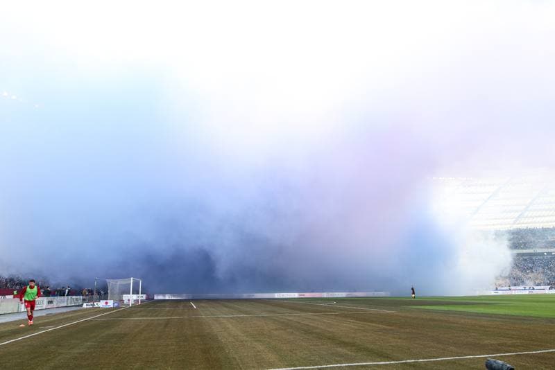 Football. Betclic I liga. Ruch Chorzow - Wisla Krakow. 22.02.2025