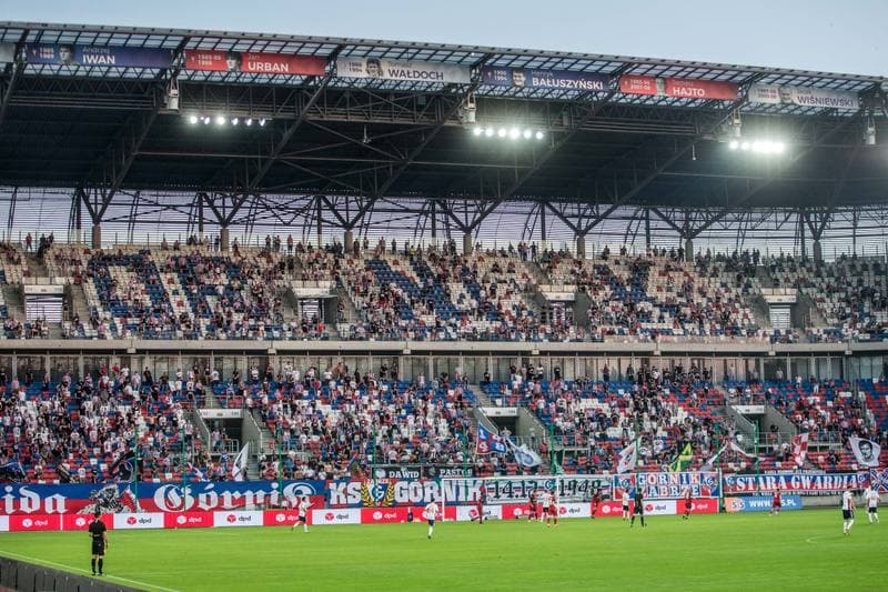Football. PKO BP Ekstraklasa. Gornik Zabrze - Wisla Krakow. 27.06.2020