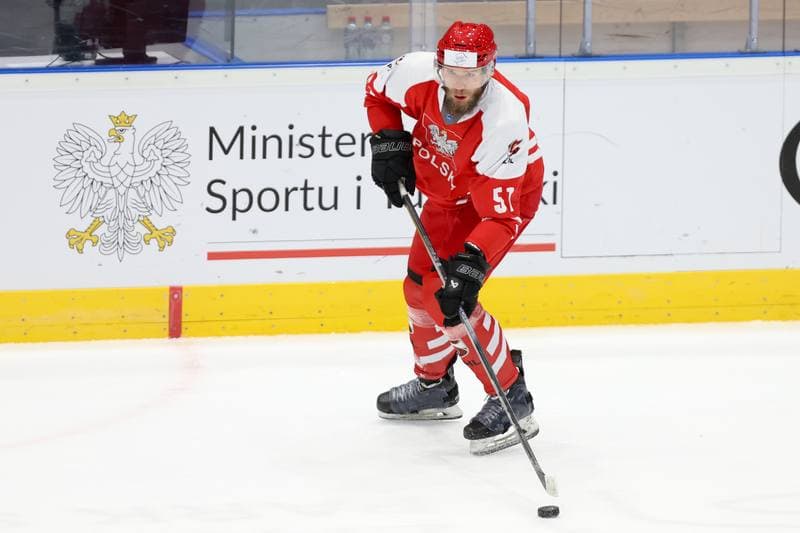 Ice Hockey. Olympic Qualification. Poland - Ukraine. 09.02.2024