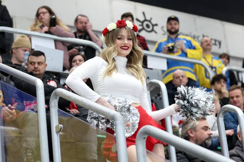 Ice Hockey. Olympic Qualification. Poland - Ukraine. 09.02.2024