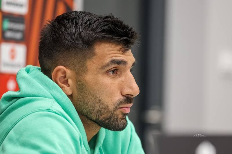 Football. Sporting CP. Press Conference. 25.10.2023