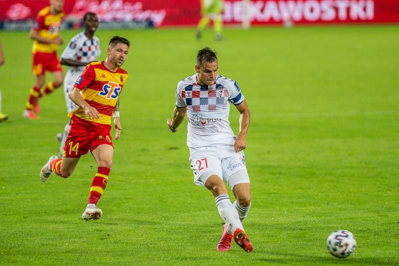 Football. Fortuna Puchar Polski. Gornik Zabrze - Jagiellonia Bialystok. 13.08.2020