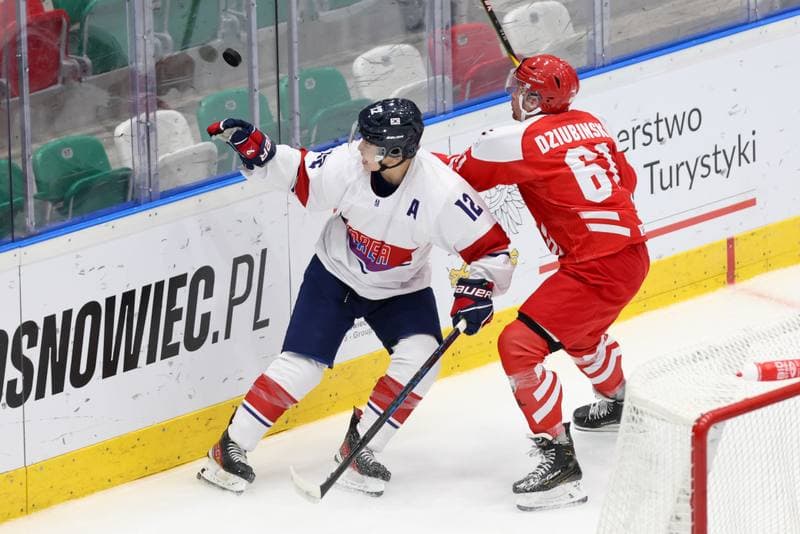 Ice Hockey. Olympic Qualification. Korea - Poland. 11.02.2024