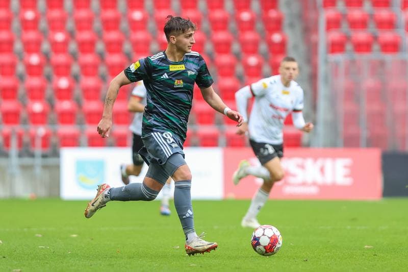 Football. Fortuna I Liga. GKS Tychy - Lechia Gdansk. 05.11.2023