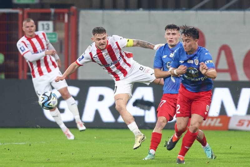 Football. PKO BP Ekstraklasa. Piast Gliwice - Cracovia Krakow. 23.02.2024