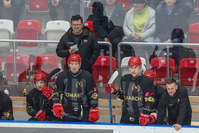 Ice Hockey. Tauron Hokej Liga. Zaglebie Sosnowiec - Comarch Cracovia. 19.11.2023