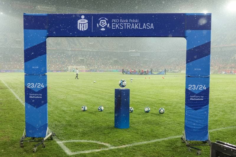 Football. PKO BP Ekstraklasa. Gornik Zabrze - Pogon Szczecin. 01.12.2023