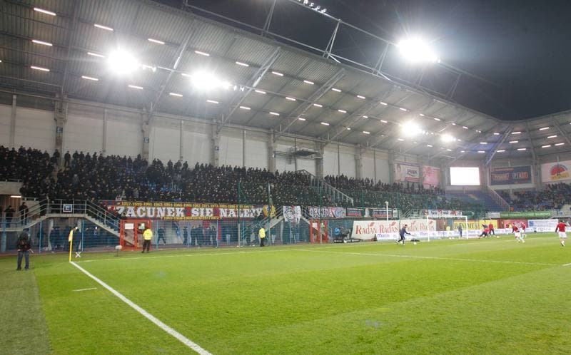 Football. T-Mobile Ekstraklasa. Piast Gliwice - Gornik Zabrze. 30.11.2013
