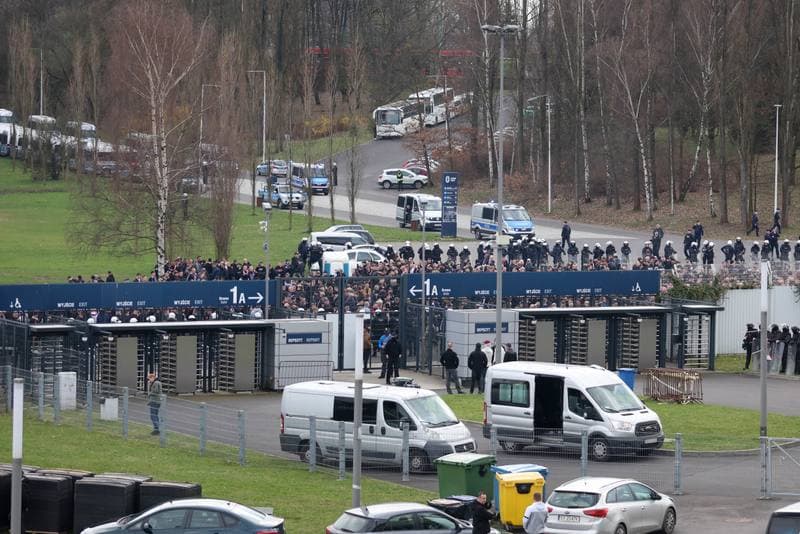 Football. PKO BP Ekstraklasa. Ruch Chorzow - Gornik Zabrze. 16.03.2024