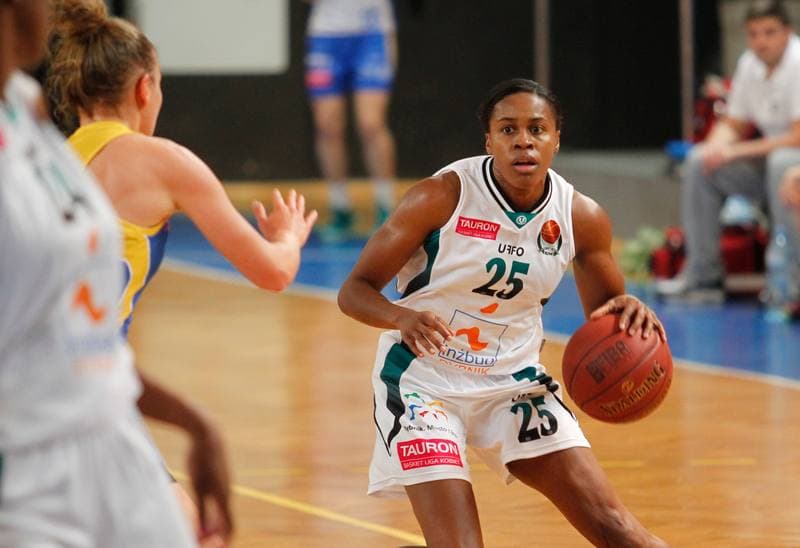 Basketball. Tauron Basket Liga Kobiet. Glucose Row Rybnik - Basket Gdynia. 16.10.2014