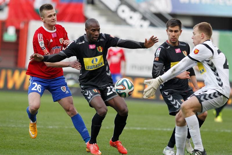 Football. PKO BP Ekstraklasa. Piast Gliwice - Korona Kielce. 24.10.2015