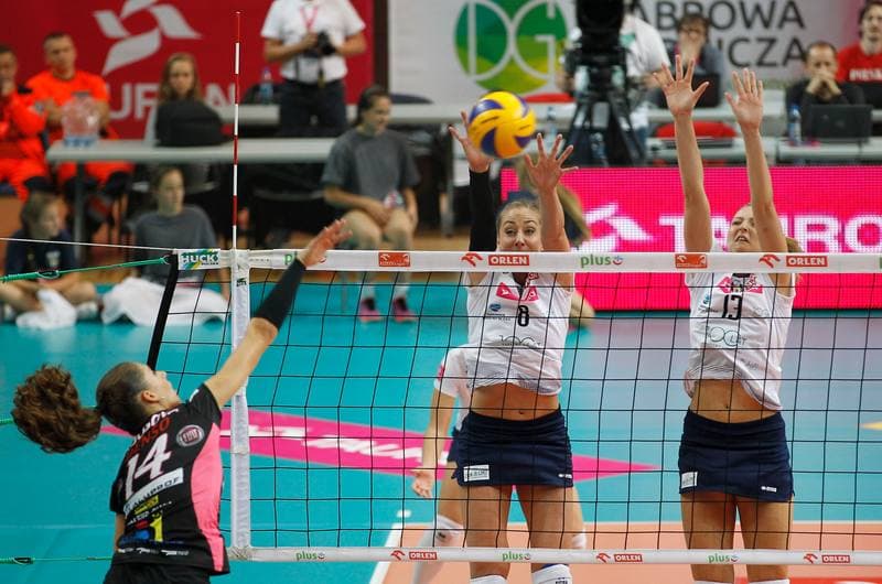 Volleyball. Orlen Liga. Tauron MKS Dabrowa Gornicza - BKS Aluprof Bielsko Biala. 19.10.2015