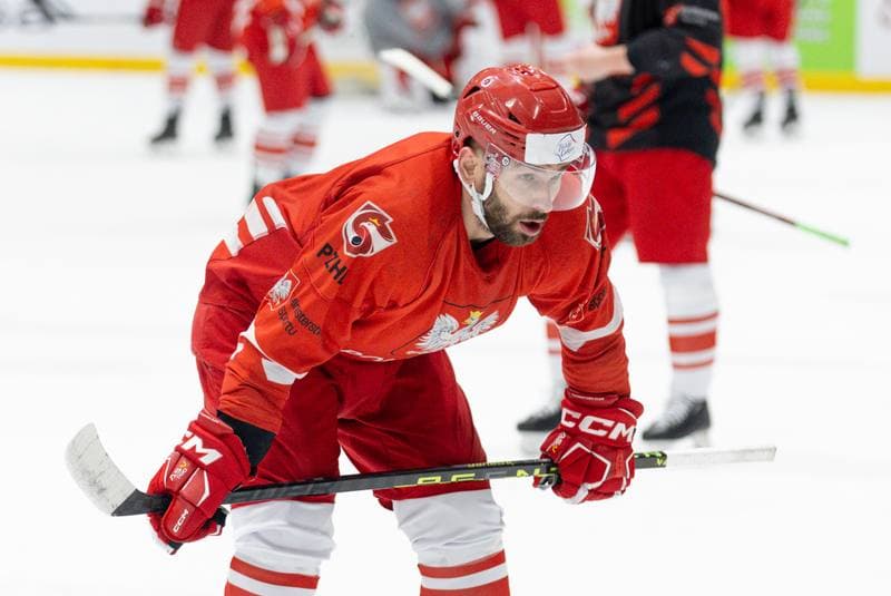 Ice Hockey. Poland national team. Training. 24.04.2024