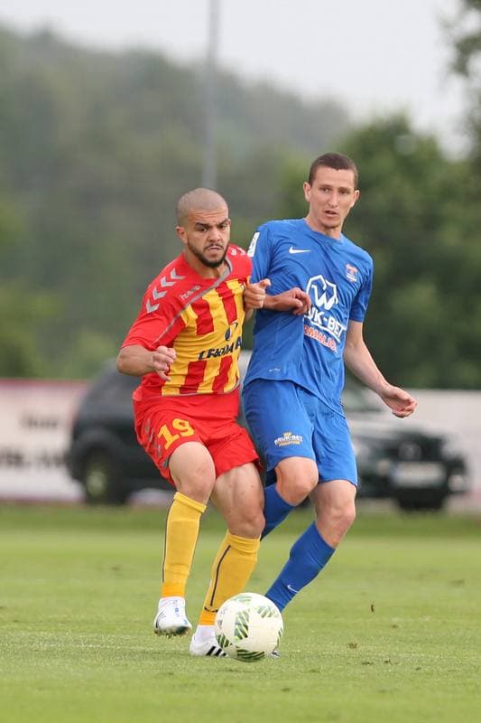 Football. Sparing. Bruk-Bet Termalica Nieciecza - Korona Kielce. 25.06.2016
