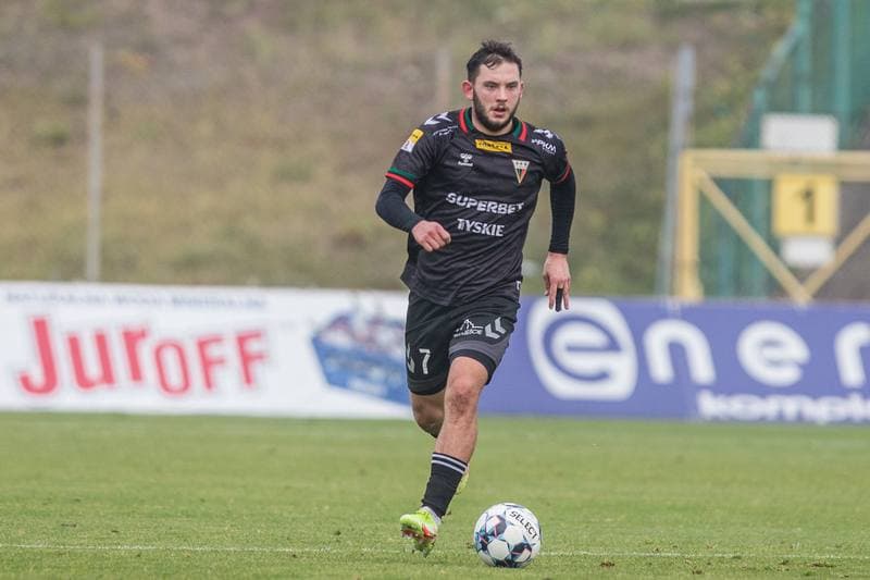 Football. Sparing. Zaglebie Sosnowiec - GKS Tychy. 13.11.2021