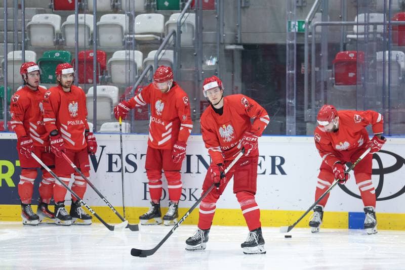 Ice Hockey. Poland national team. Training. 06.05.2024
