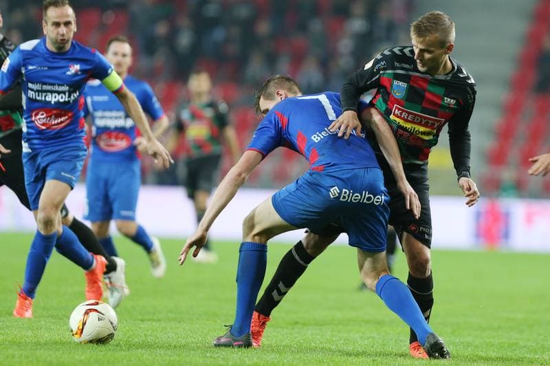 Football. I Liga. GKS Tychy - Podbeskidzie Bielsko-Biala. 15.10.2016