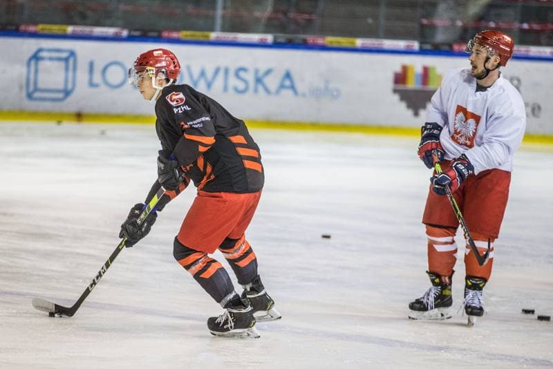Ice Hockey. Poland national team. Training. 13.04.2021