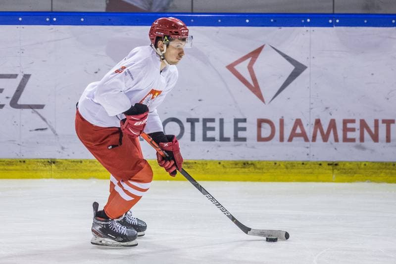 Ice Hockey. Poland national team. Training. 15.04.2021