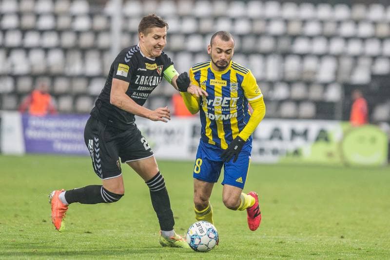 Football. Fortuna I Liga. Zaglebie Sosnowiec - Arka Gdynia. 20.11.2021