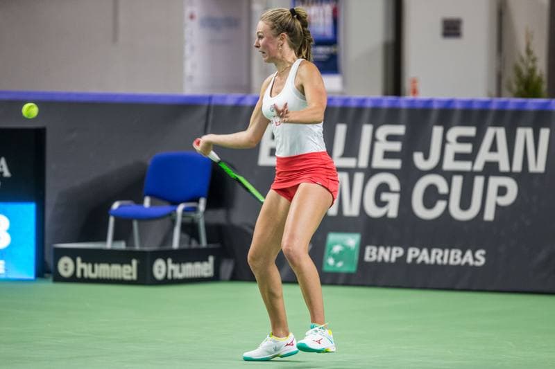 Tennis. Billie Jean King Cup. Poland - Brazil. 16.04.2021