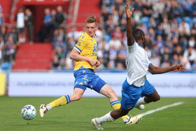Football. Fortuna:Liga. Banik Ostrava - FK Teplice. 31.03.2024