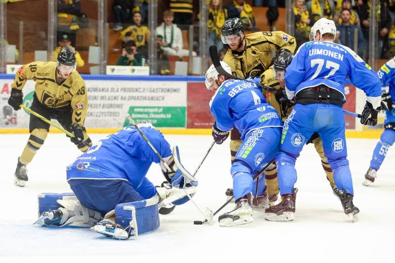 Ice Hockey. Tauron Hokej Liga. GKS Katowice - Re-Plast Unia Oswiecim. 14.04.2024
