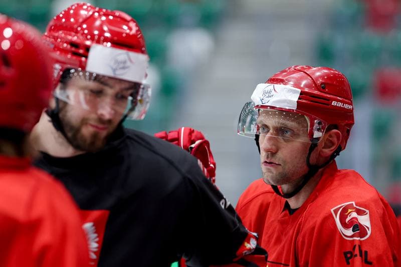 Ice Hockey. Poland national team. Training. 06.05.2024