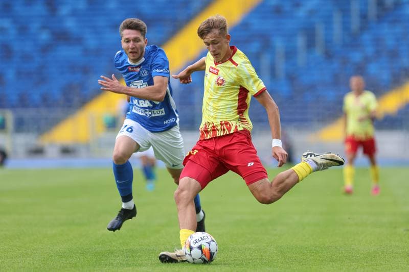 Football. Betclic I liga. Ruch Chorzow - Znicz Pruszkow. 28.07.2024