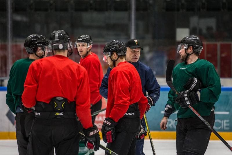 Ice Hockey. GKS Tychy. Training. 05.01.2022