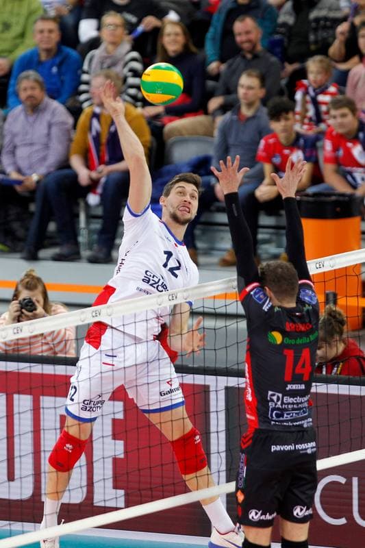Volleyball. CEV Champions League. ZAKSA Kedzierzyn-Kozle - Cucine Lube Civitanova. 15.01.2019