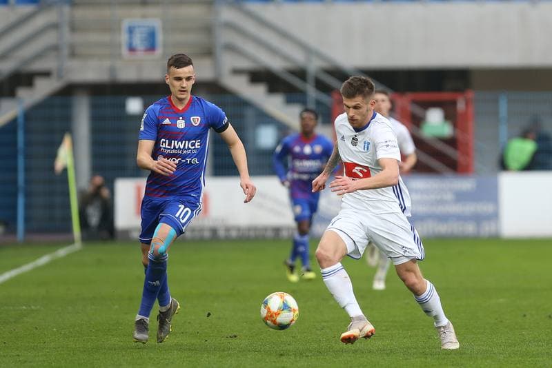 Football. Lotto Ekstraklasa. Piast Gliwice - Wisla Plock. 03.04.2019