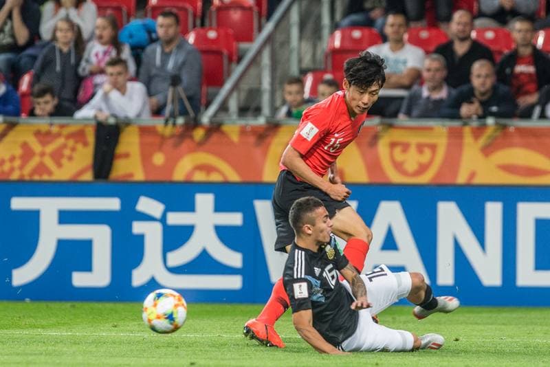 Football. FIFA U-20 World Cup. Korea Republic - Argentina. 31.05.2019
