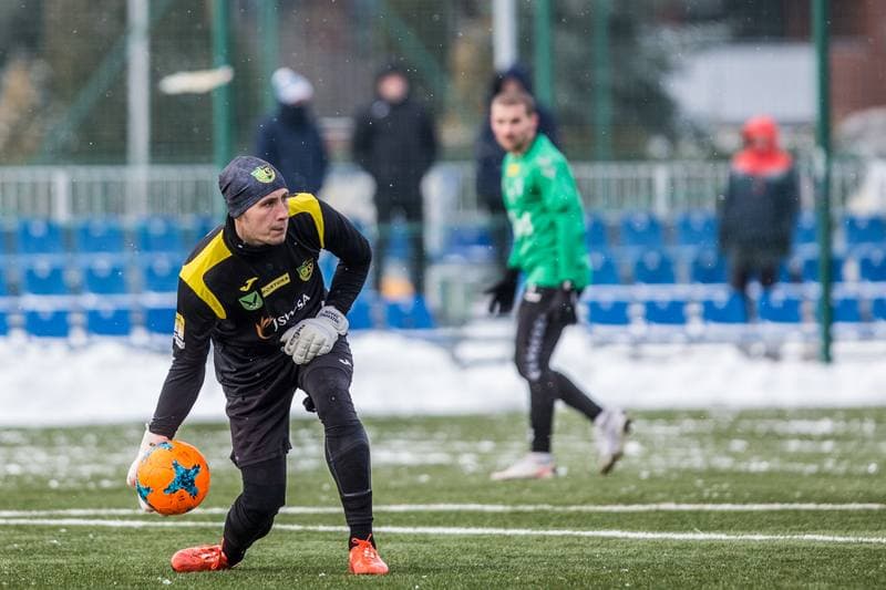 Football. Sparing. GKS Katowice - GKS Jastrzebie. 22.01.2022