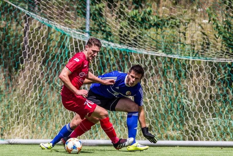 Football. Sparing. Zaglebie Sosnowiec - Fotbal Trinec. 03.07.2019