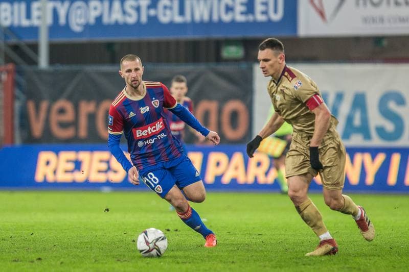 Football. PKO BP Ekstraklasa. Piast Gliwice - Pogon Szczecin. 05.02.2022