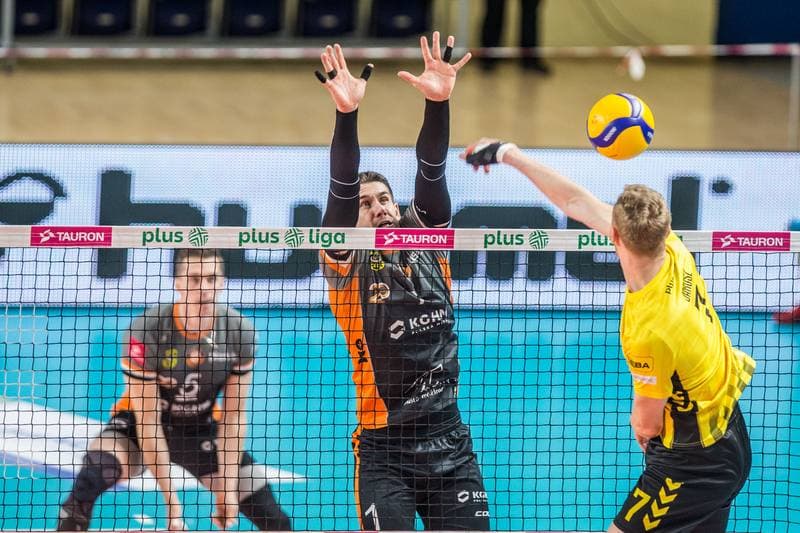 Volleyball. PlusLiga. GKS Katowice - Cuprum Lubin. 06.02.2022
