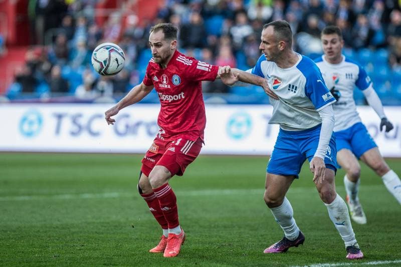 Football. Fortuna:Liga. Banik Ostrava - Sigma Olomouc. 19.02.2022