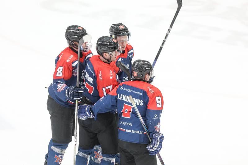 Ice Hockey. Tauron Hokej Liga. EC Bedzin Zaglebie Sosnowiec - KH Energa Torun. 19.01.2025