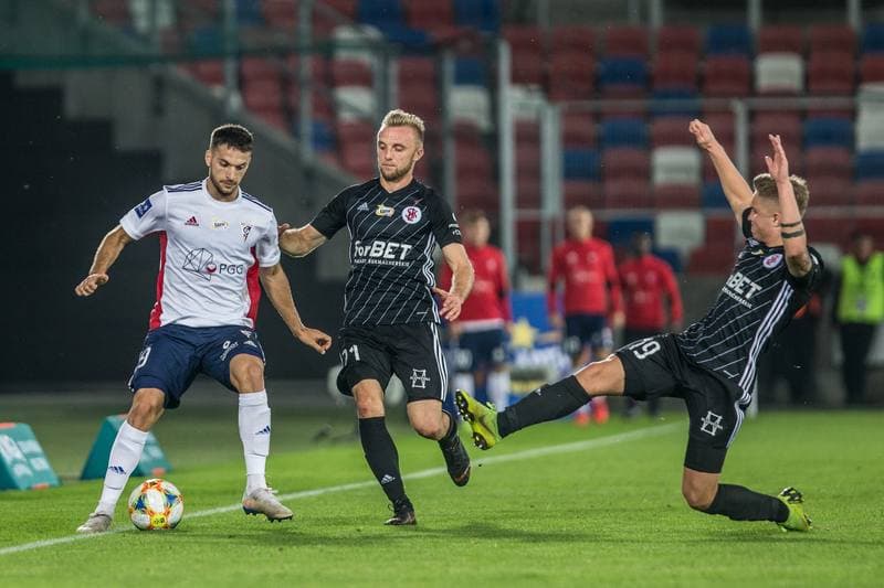 Football. PKO BP Ekstraklasa. Gornik Zabrze - LKS Lodz. 20.10.2019
