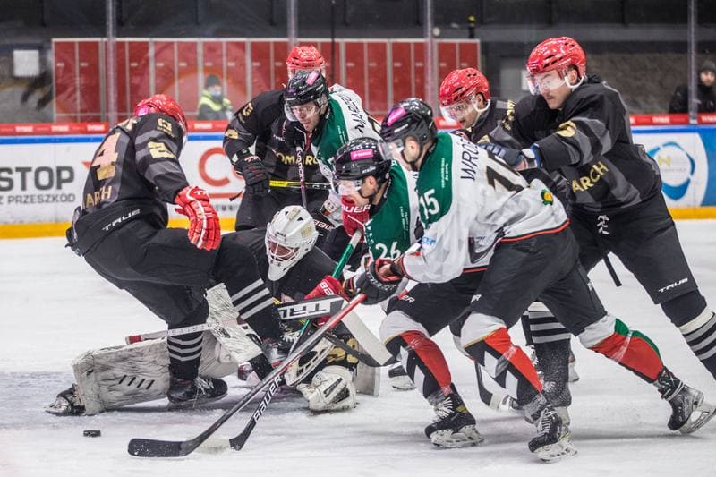 Ice Hockey. Polska Hokej Liga. GKS Tychy - Comarch Cracovia. 27.02.2022