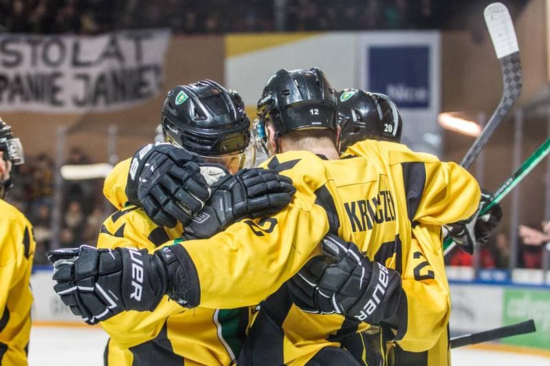 Ice Hockey. Polska Hokej Liga. GKS Katowice - Zaglebie Sosnowiec. 10.03.2022